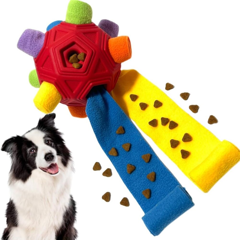 Multi-Size Snuffle Ball - Engaging Puppy Puzzle Toy for Interactive Play
